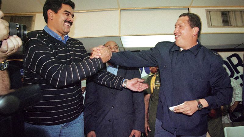 Hugo Chávez and Nicólas Maduro Hugo Chávez and Nicólas Maduro | Venezuelan Government Photo