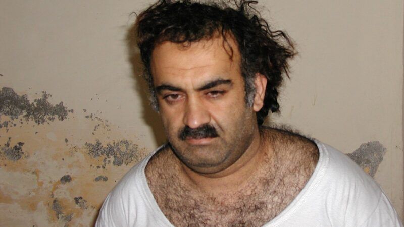 Khalid Sheikh Mohammed upon his capture in March 2003. Khalid Sheikh Mohammed upon his capture in March 2003. | Central Intelligence Agency