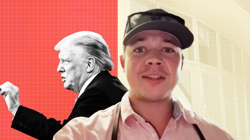 Kyle Rittenhouse is seen in front of former President Donald Trump Kyle Rittenhouse is seen in front of former President Donald Trump | Illustration Lex Villena; Julia Nikhinson CNP AdMedia; Screenshot, X